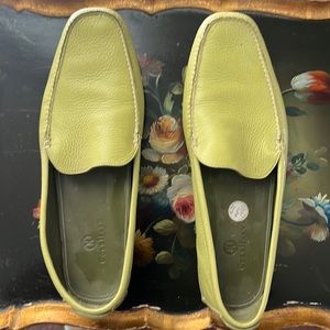 Cole Haan light green shoe